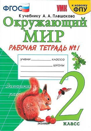 Соколова Окружающий мир 2 класс Часть 1 Рабочая тетрадь к учебнику А.А. Плешакова УМК Школа России